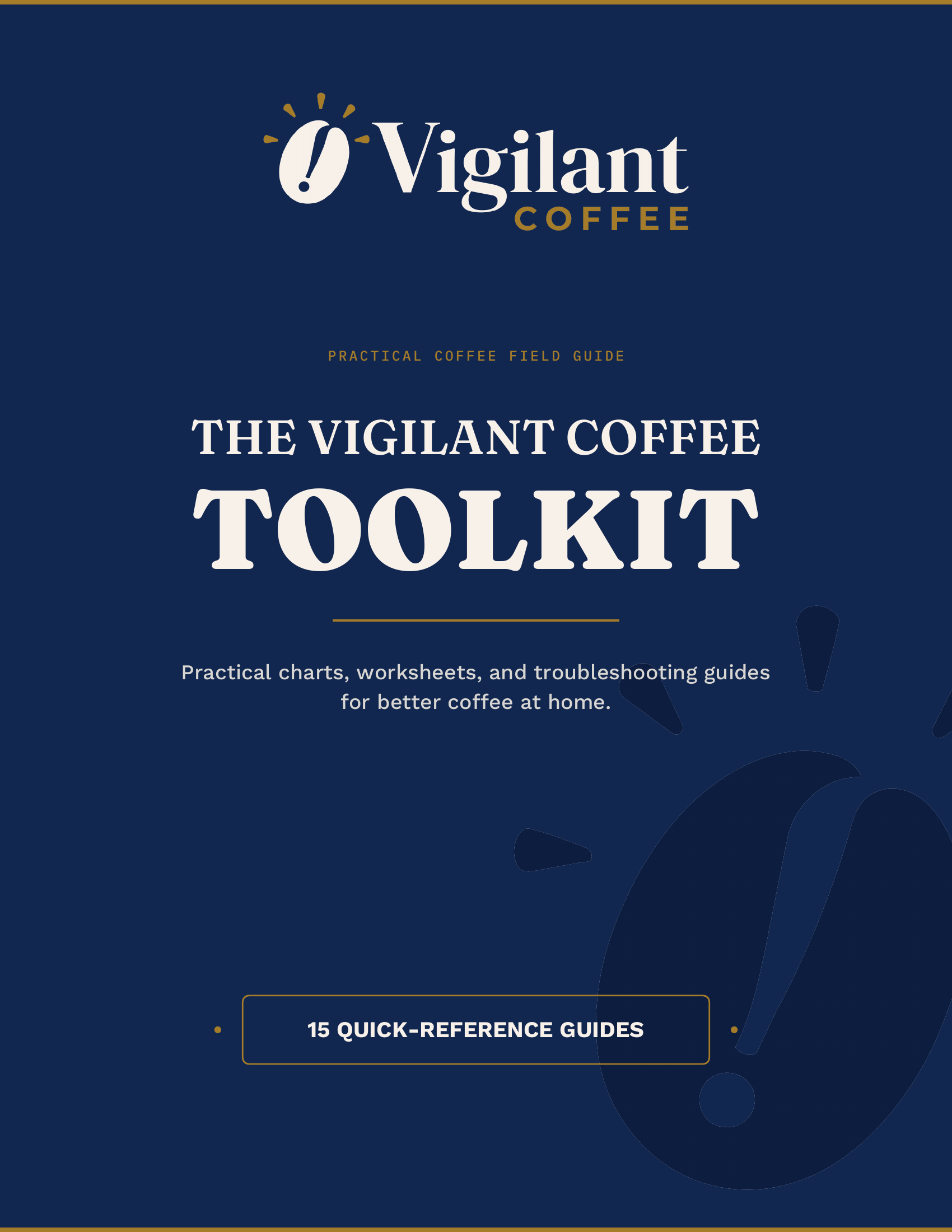 The Vigilant Coffee Toolkit cover